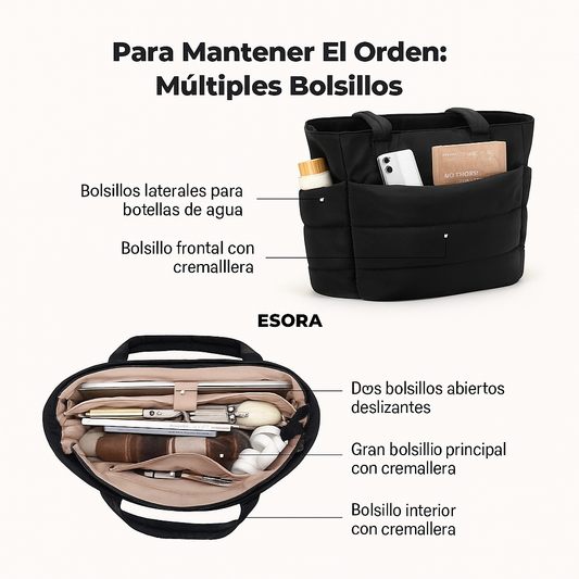 Bolso Totebag Acolchado